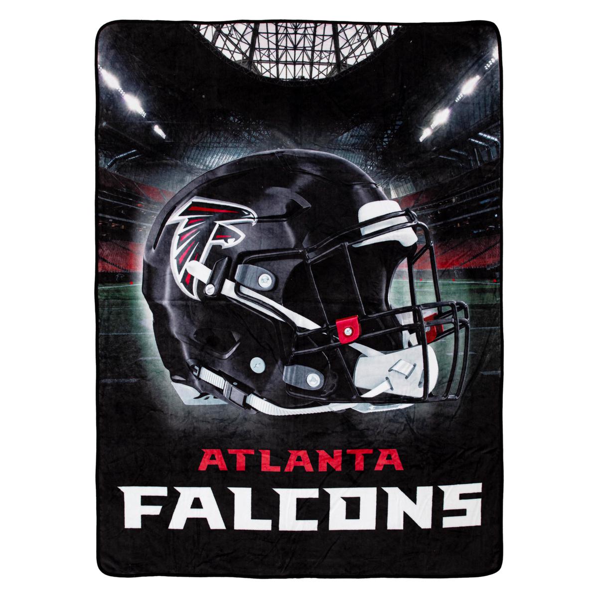 Officially Licensed NFL 66 x 90 Oversized Home Turf Throw - Falcons