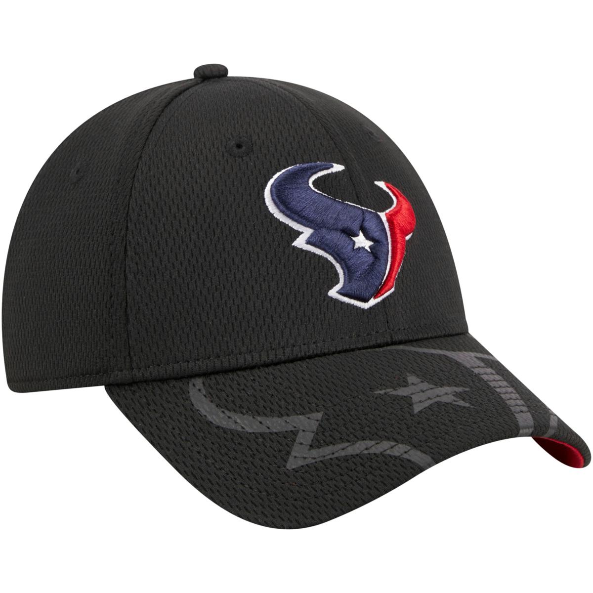 Officially Licensed NFL 9Forty Top Visor Stretch Snap Hat by New Era - Houston  Texans