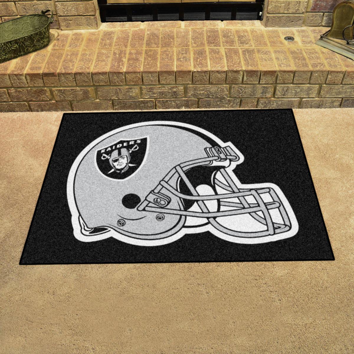 Officially Licensed NFL All-Star Mat - Oakland Raiders