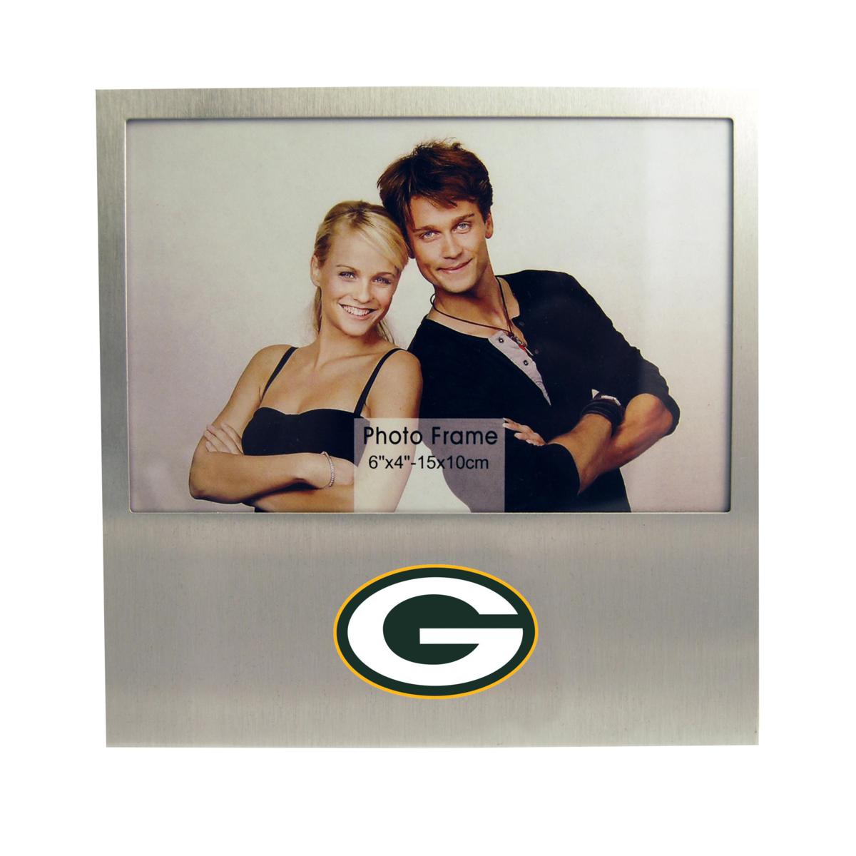 Officially Licensed NFL Aluminum Picture Frame Green Bay Packers