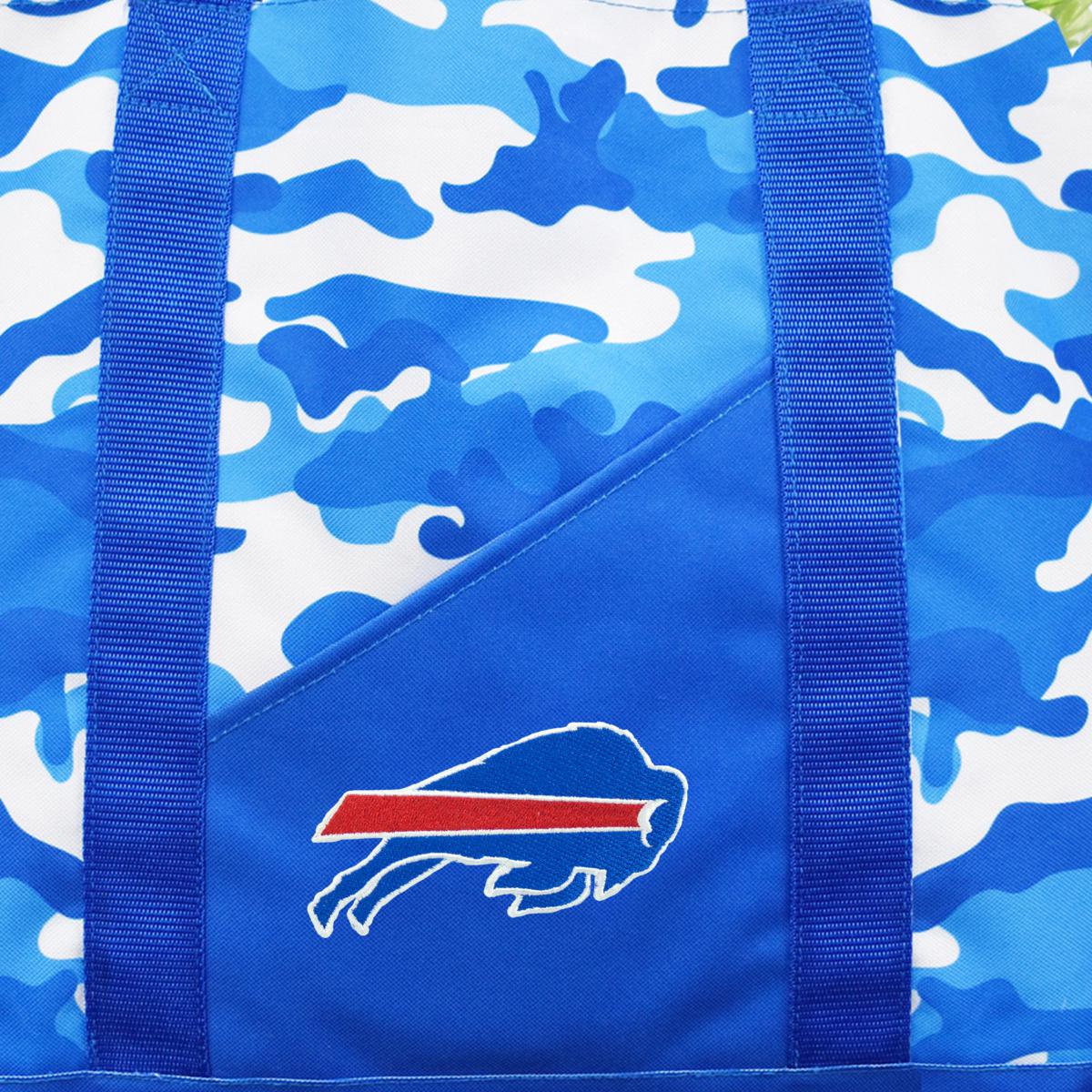 Buffalo Bills - Coronado Canvas and Willow Basket Tote