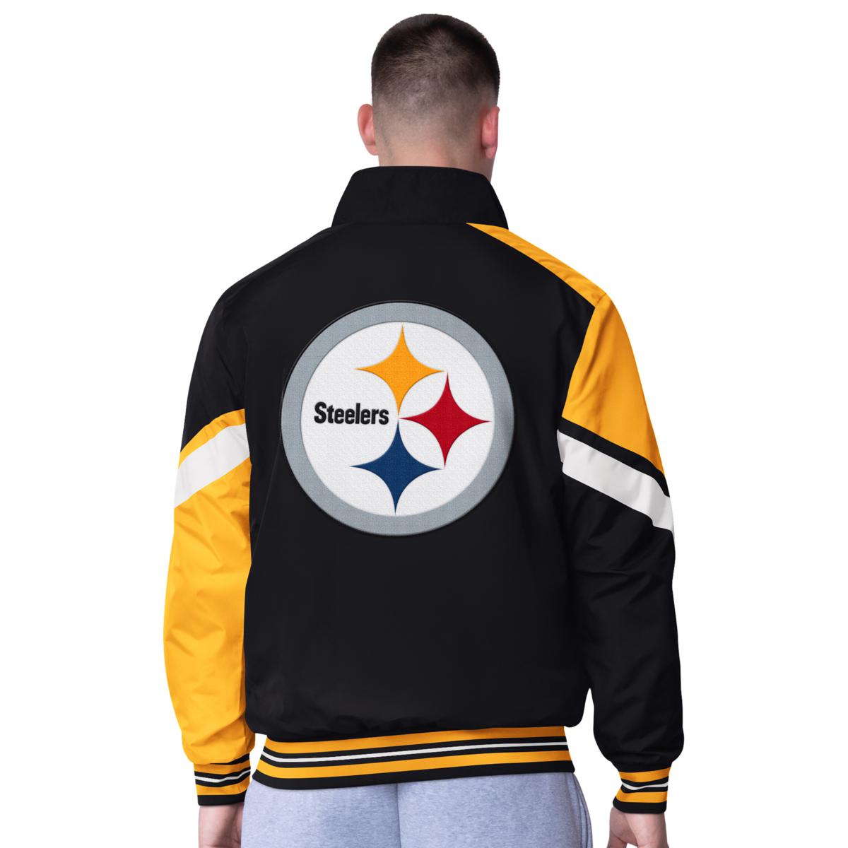 Officially Licensed NFL by Carl Banks Reversible Jacket - Steelers