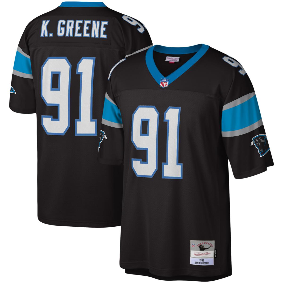 Officially Licensed NFL Carolina Panthers Men's Kevin Greene Jersey