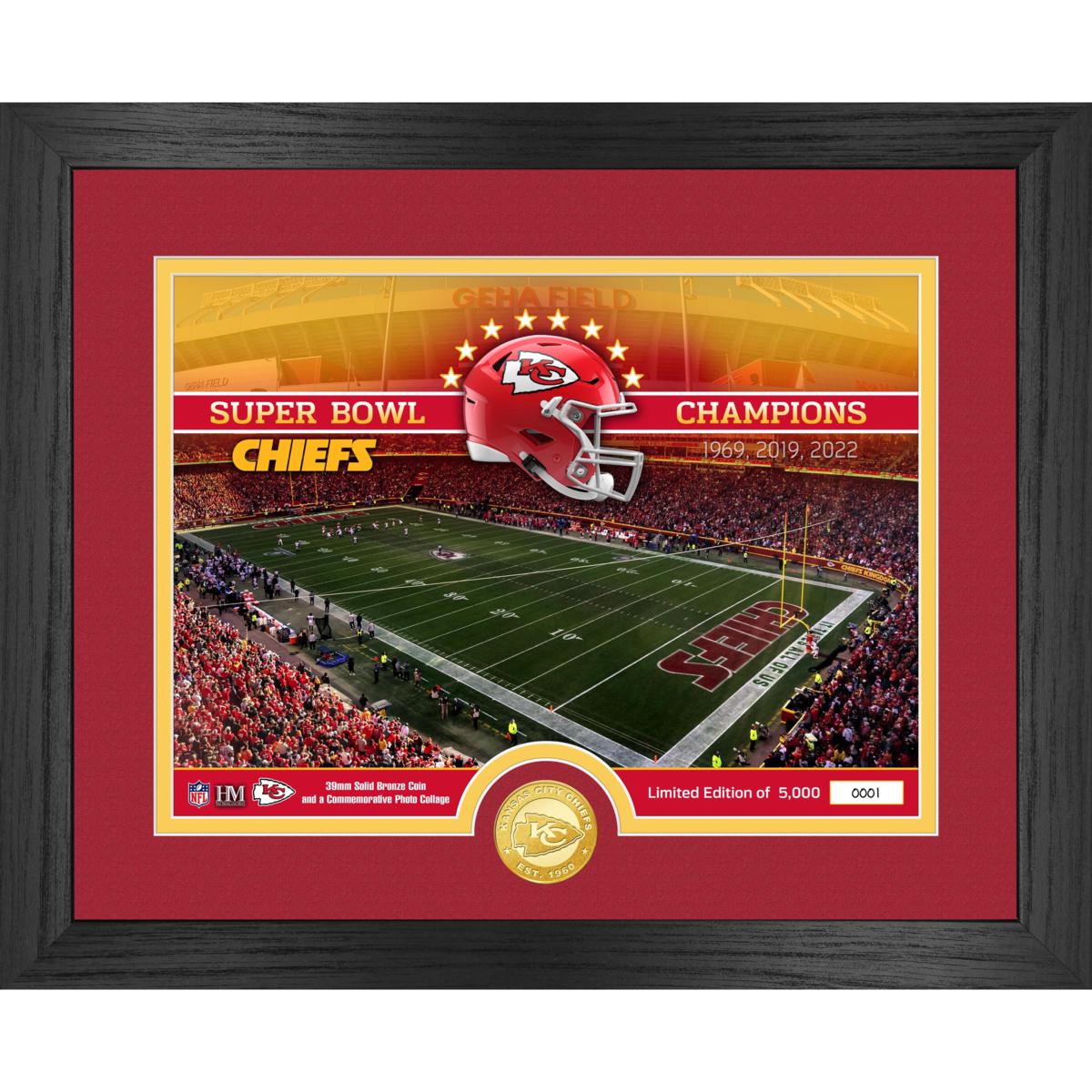 Officially Licensed NFL Chiefs Stadium Bronze Coin Photo Mint ...