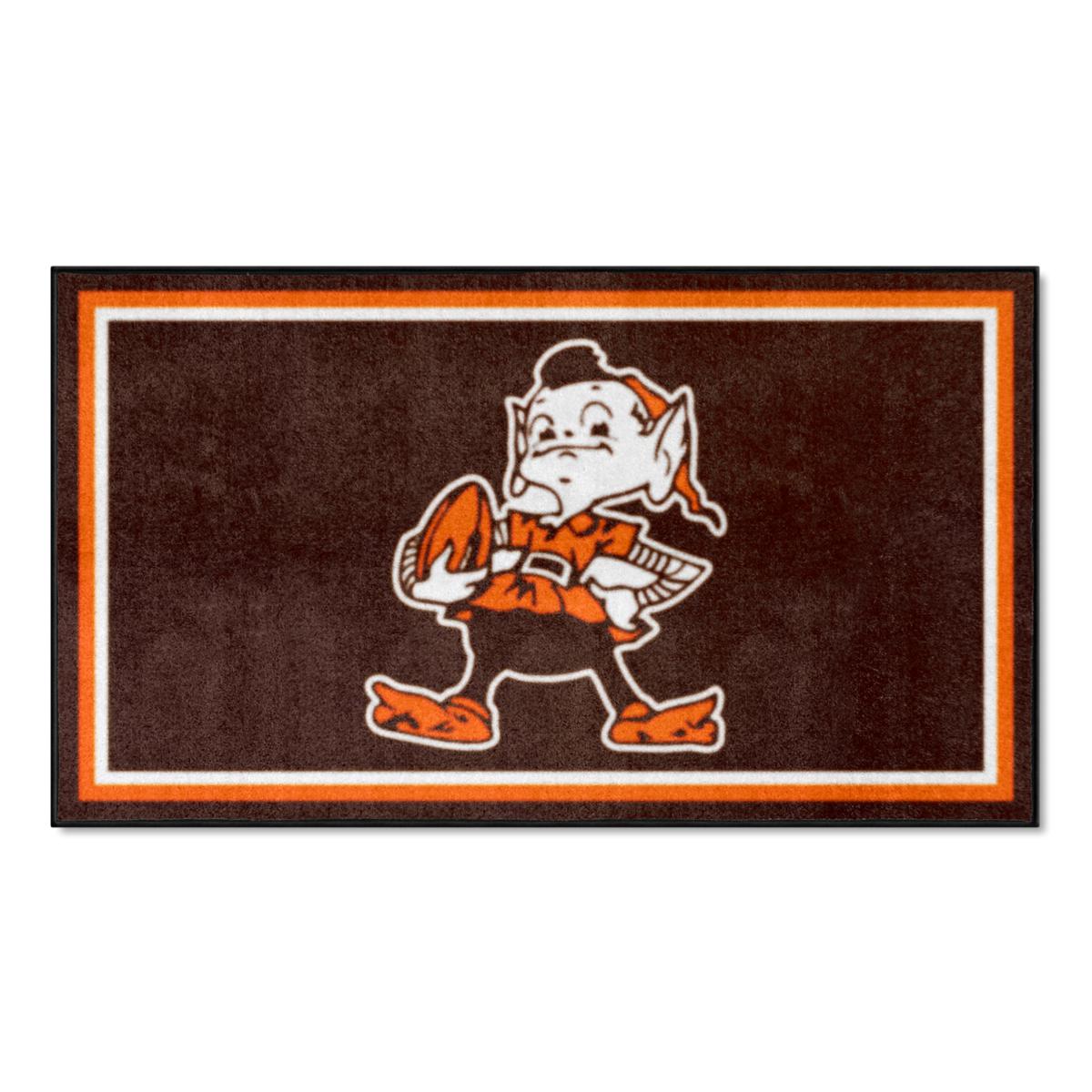 Officially Licensed NFL Cincinnati Bengals Vintage Logo Football Rug