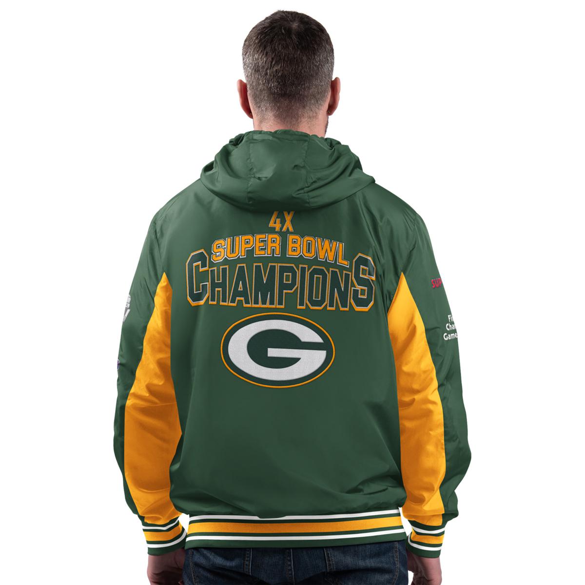 Officially Licensed NFL Commemorative Hooded Jacket - Packers | HSN
