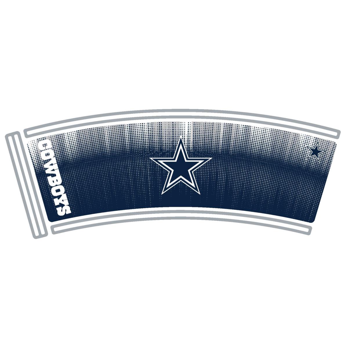 Dallas Cowboys Frosty Sherpa Neck Pillow