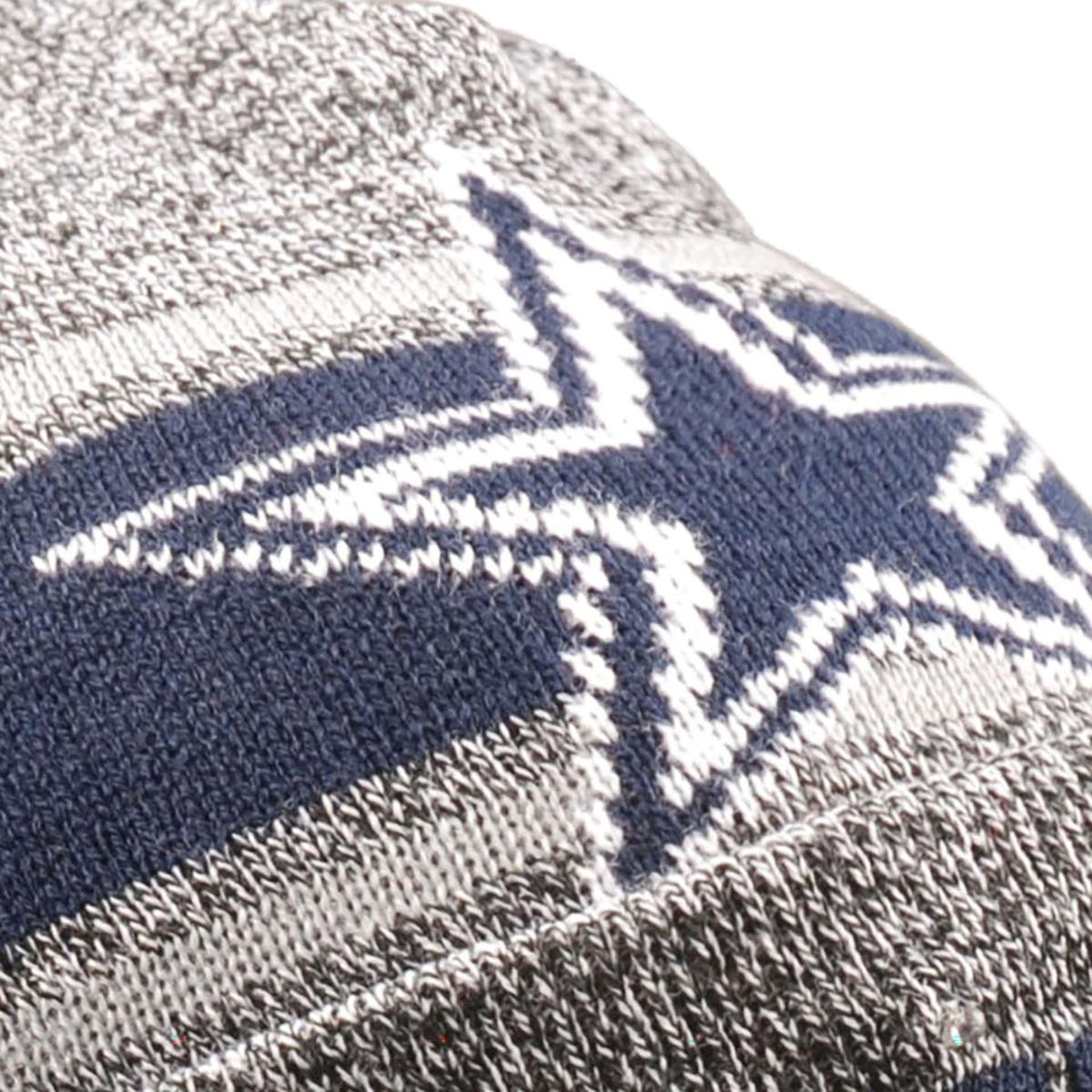 Dallas Cowboys Basic Knit Cap - Grey - New Star