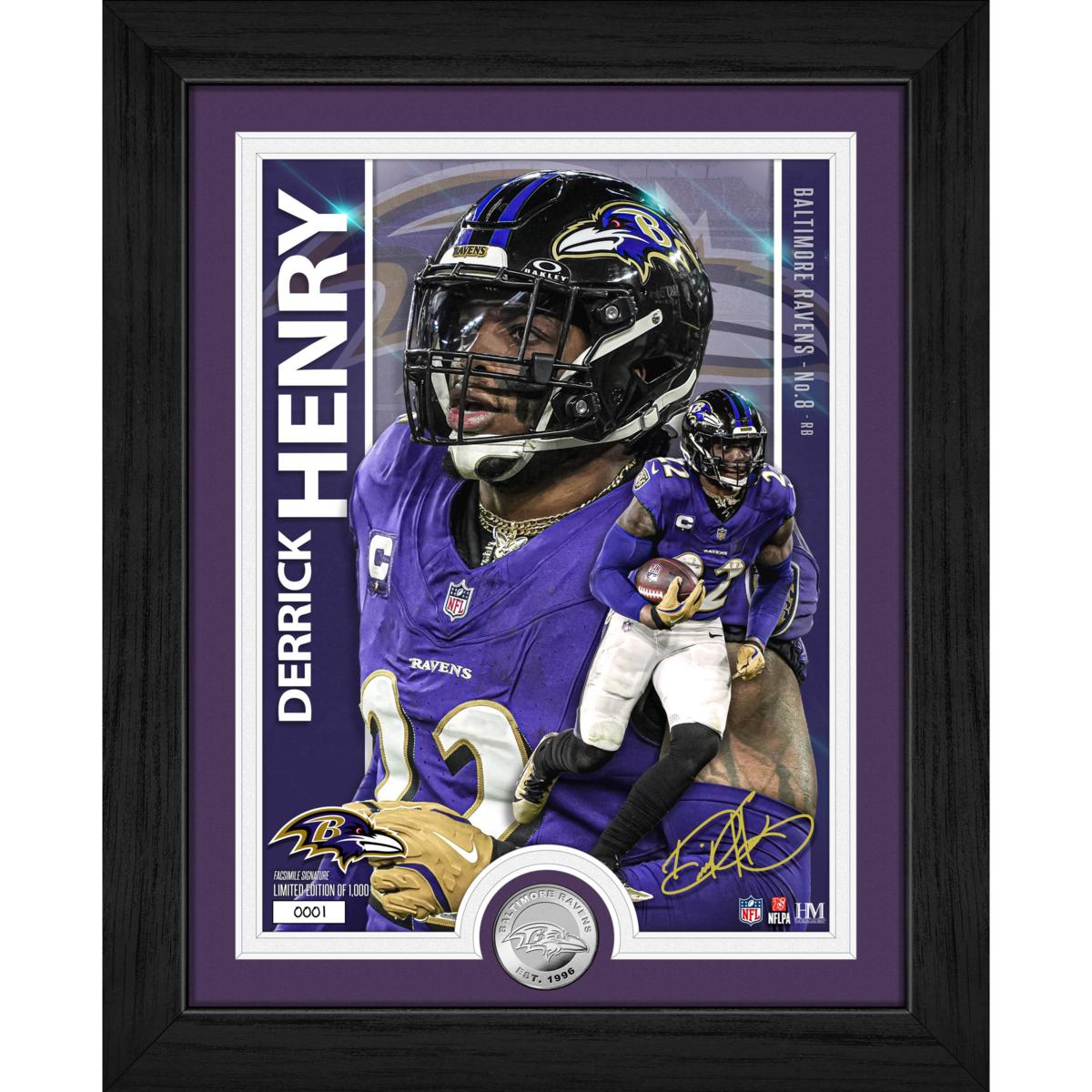 DERRICK HENRY　デリック ヘンリー　サインカード　AUTO　NFL DERRICK HENRY デリック ヘンリー サインカード AUTO NFL