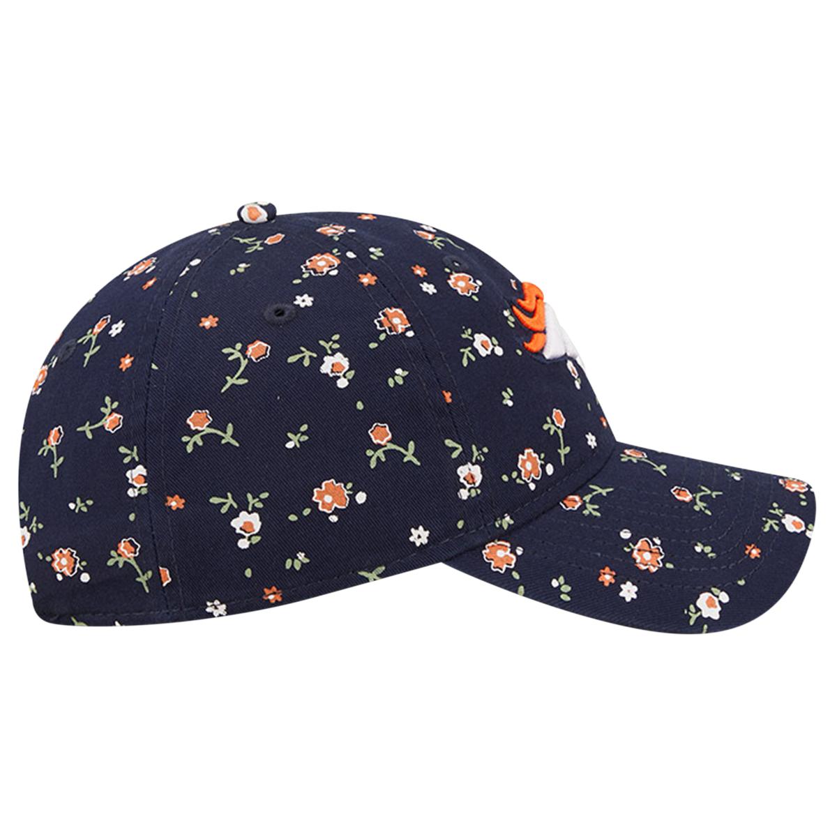 Officially Licensed NFL Floral 9TWENTY Adjustable Hat - Cowboys - Broncos