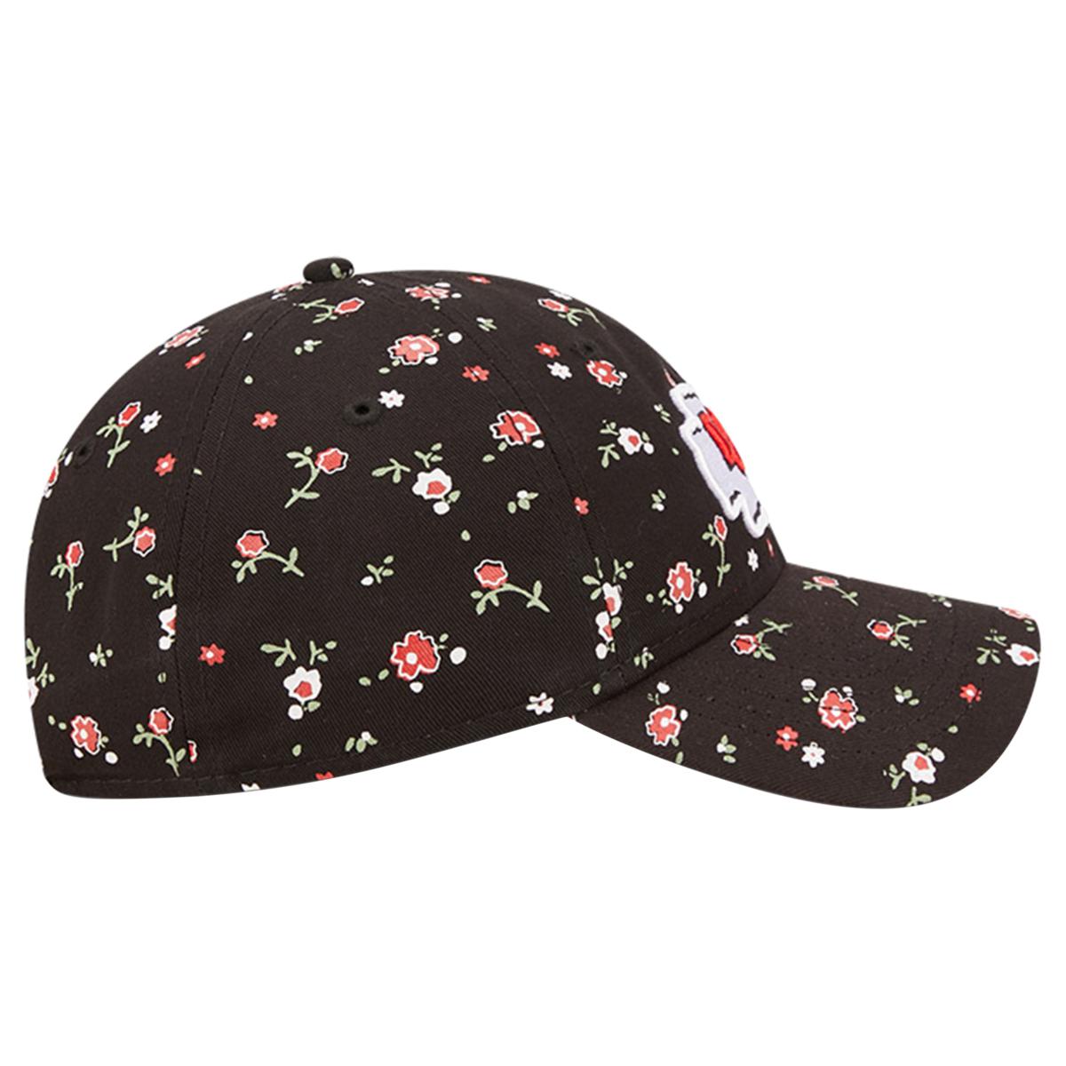 Pittsburgh Steelers Women's Floral 9TWENTY Adjustable Hat