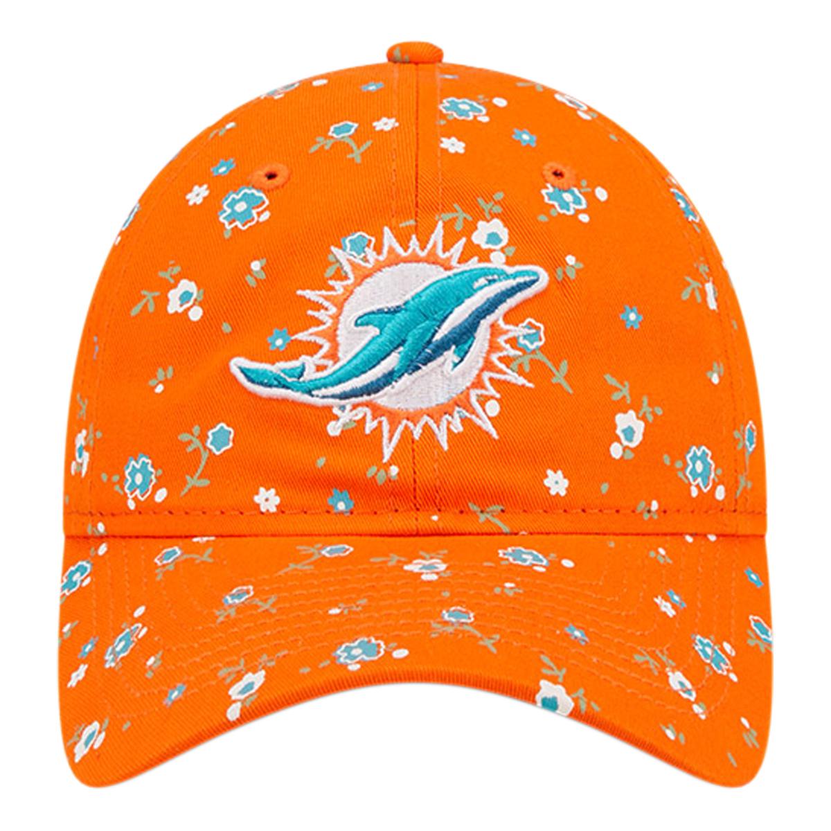 Miami Dolphins Baseball Cap Green Orange NFL Team Apparel