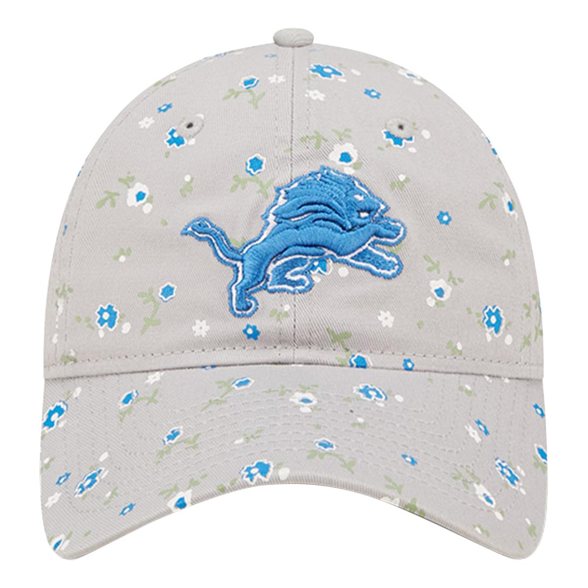 Detroit Lions New Era Pink Cotton Baseball Cap