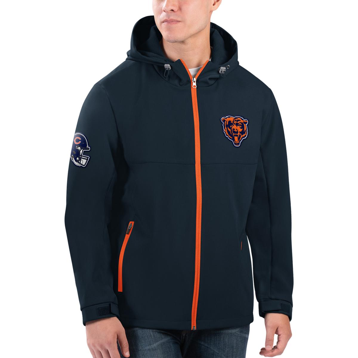 Officially Licensed NFL Full-Zip Hooded Jacket - Patriots