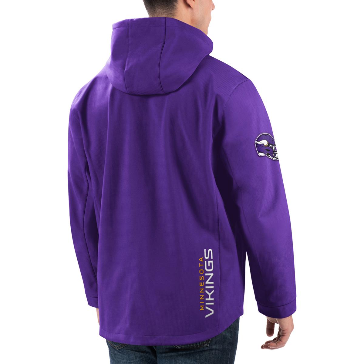 Minnesota Vikings Mens Jackets, Mens Pullover Jacket, Vikings Full Zip  Jacket