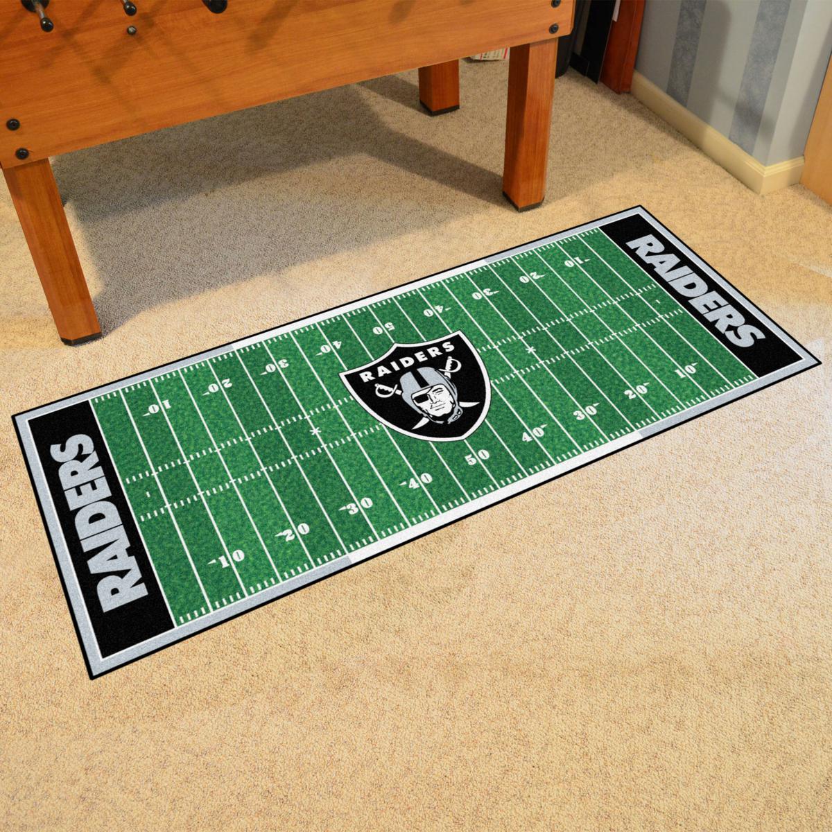 NFL - New Orleans Saints Football Field Runner 30x72