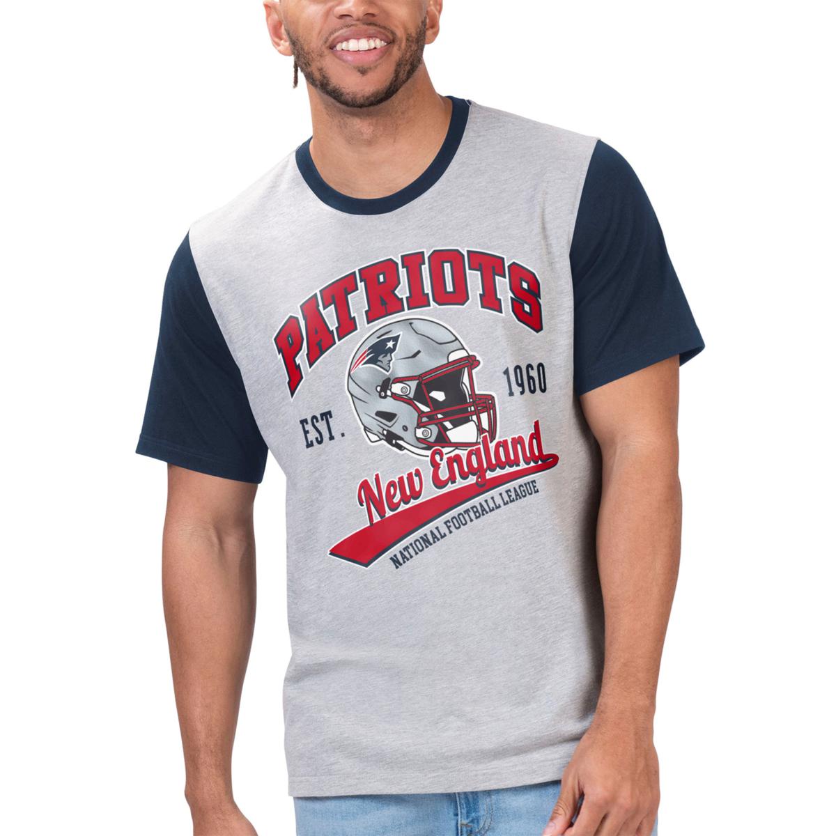 New England Patriots Mitchell & Ness Cotton Tank Top - Mens