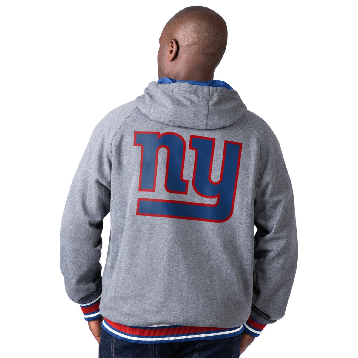 Men's Fanatics Branded Heather Charcoal New York Giants Camo Pullover Hoodie