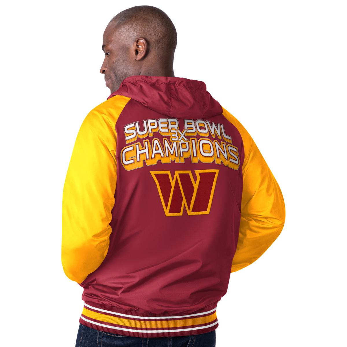 Officially Licensed NFL Men's Commemorative Reversible Jacket by