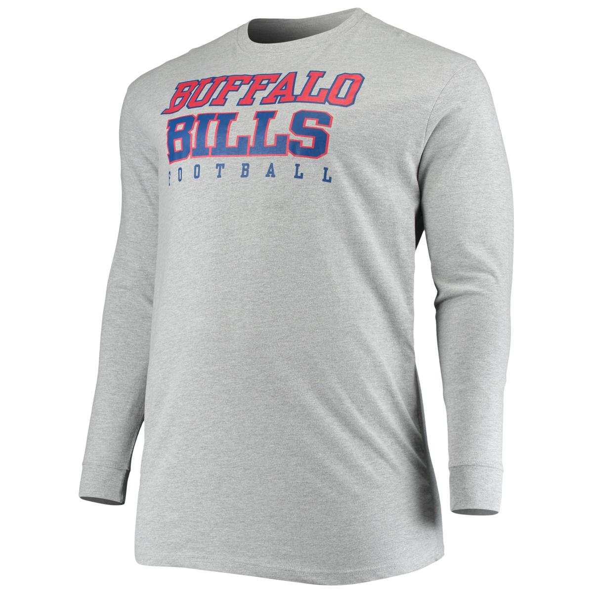 New Era Men's NFL Big & Tall League Raglan Long Sleeve T-Shirt