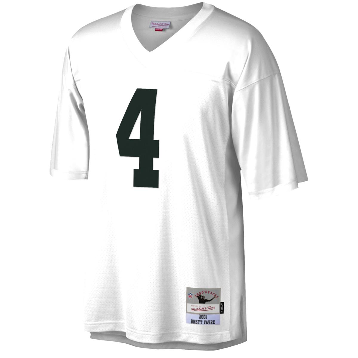 Mitchell&Ness Atlanta Falcons 4 Brett Favre Black Throwback Jersey