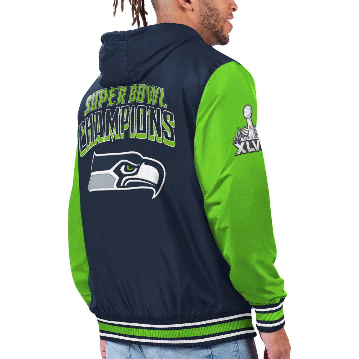 NFL, Shirts, Nfl Seattle Seahawks Full Zip Hoodie Jacket Mens Size M