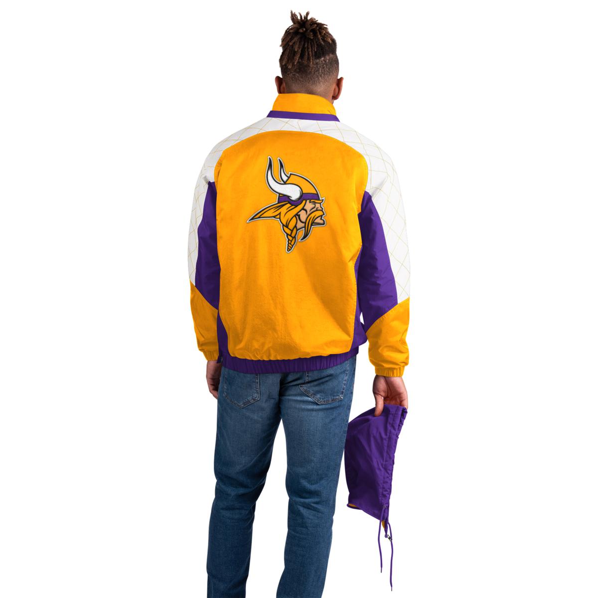 Minnesota Vikings Starter Classic Pullover Hoodie - Black