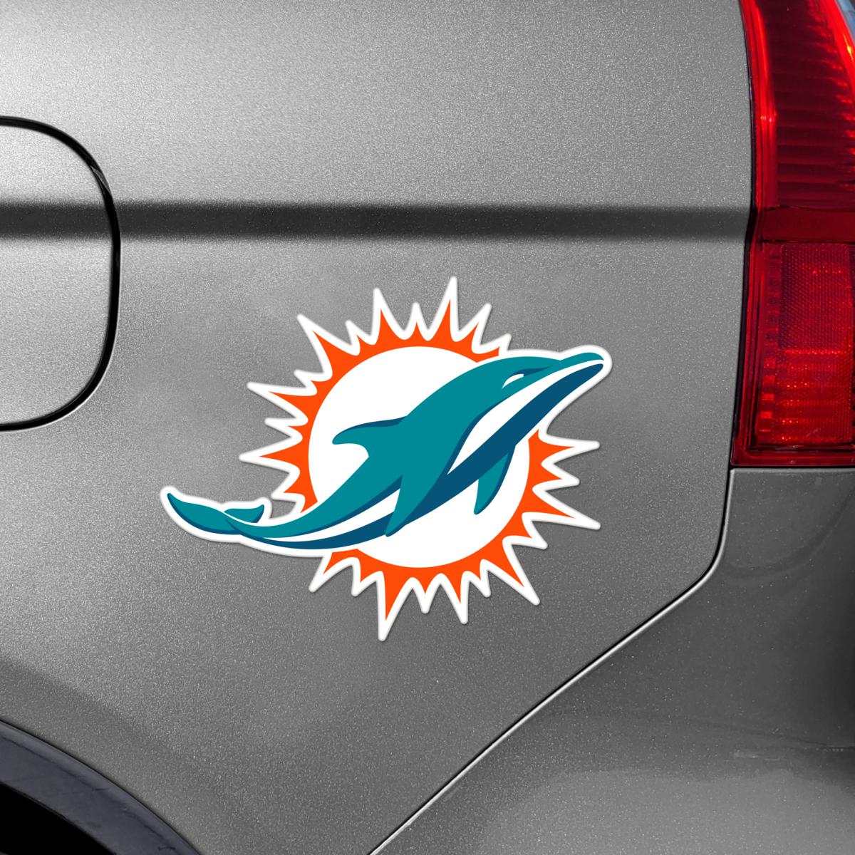 Officially Licensed NFL Team Color Sign - Miami Dolphins