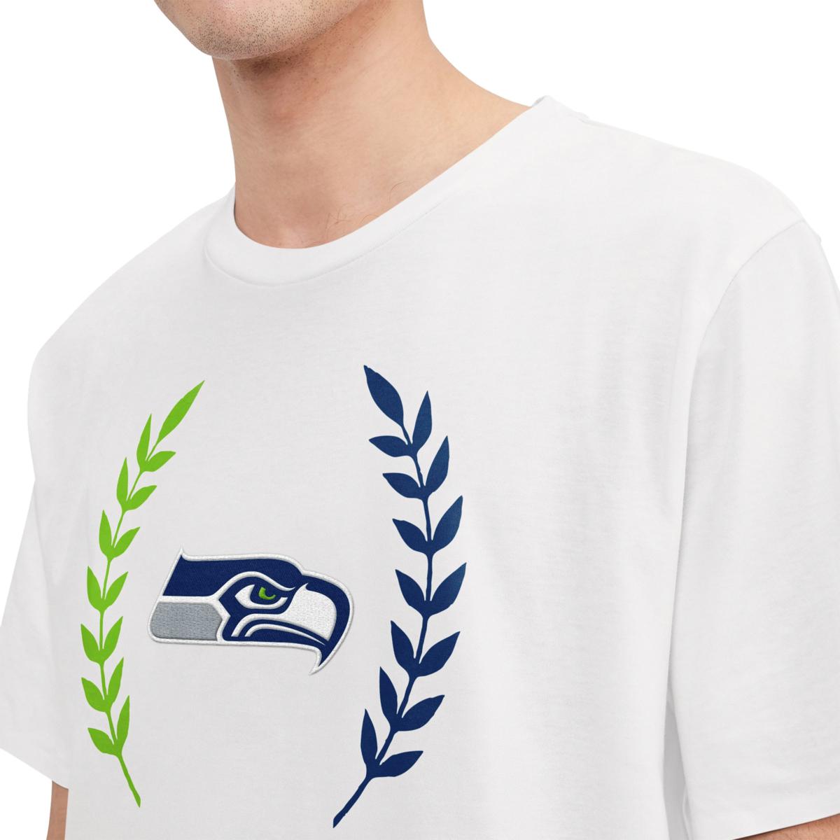 REFRIED APPAREL Women's Refried Apparel White Seattle Seahawks