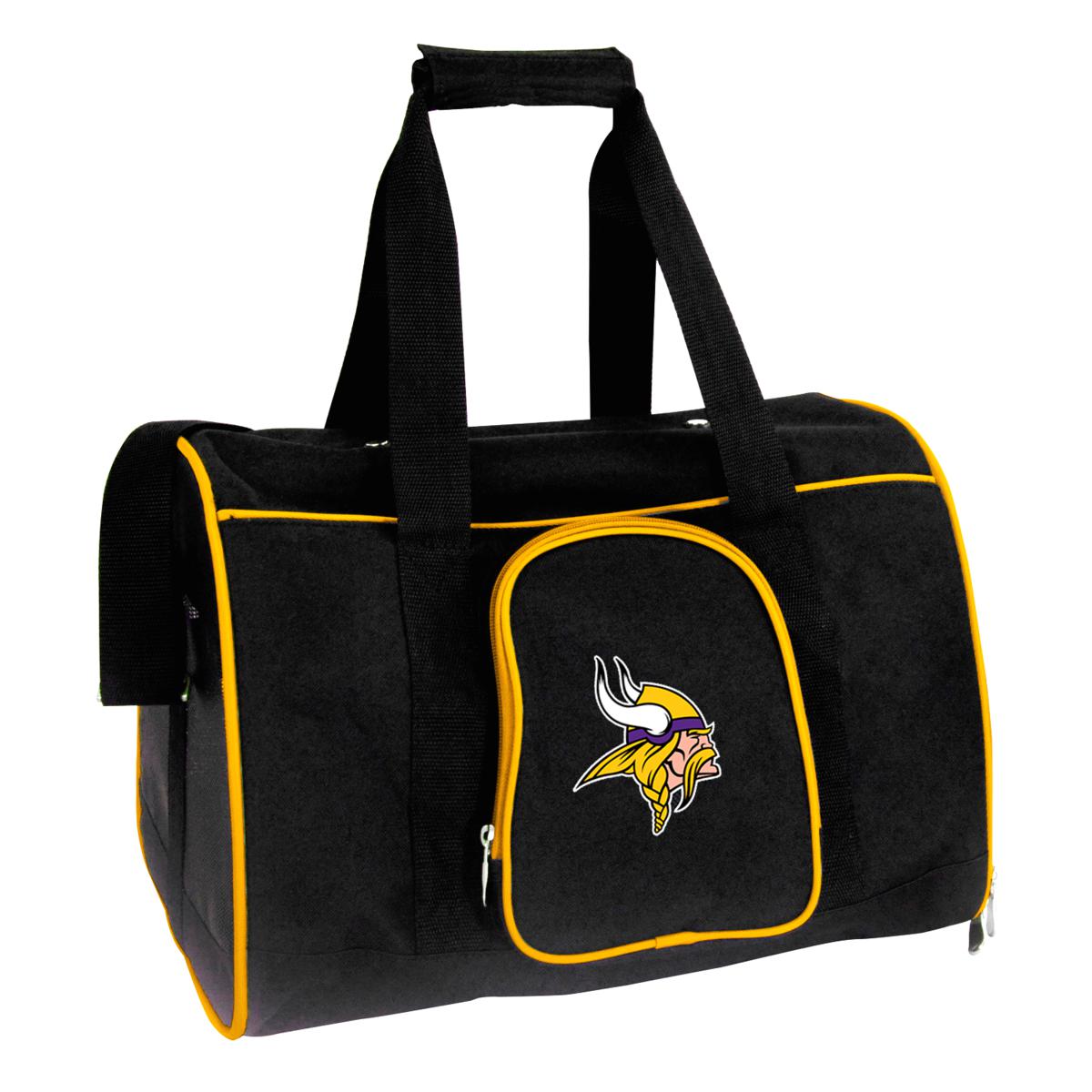 Officially Licensed NFL Minnesota Vikings Premium Pet Carrier