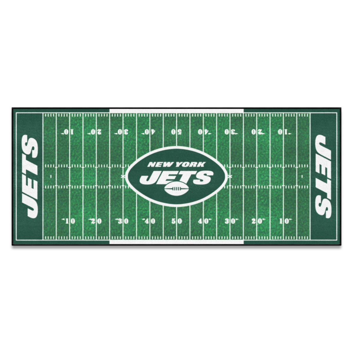 Officially Licensed NFL New York Jets Field Runner Mat - 30' x 72'