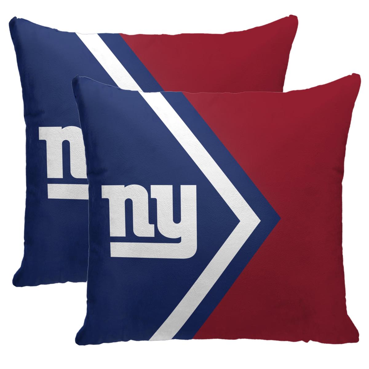 Officially Licensed NFL Pegasus Sports Décor Pillow 2Pack Giants