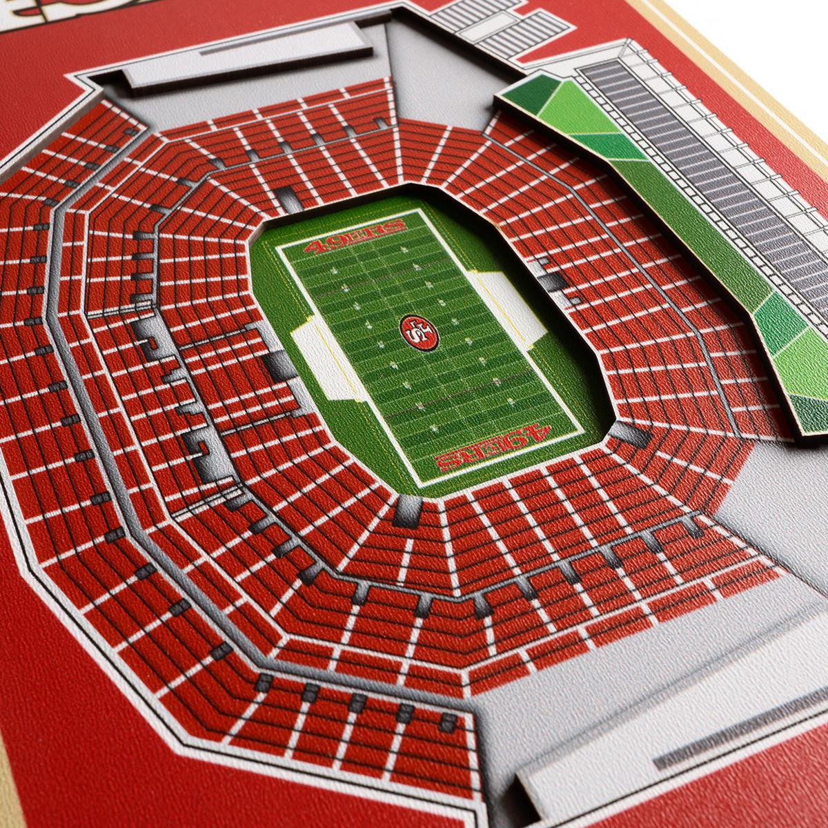 San Francisco 49ers Interactive Seating Chart with Seat Views