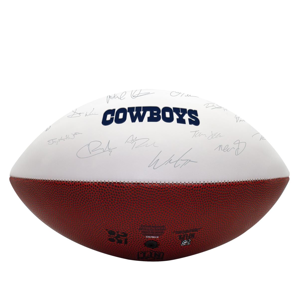 Dallas Cowboys Full Size Official NFL Autograph Signature Series