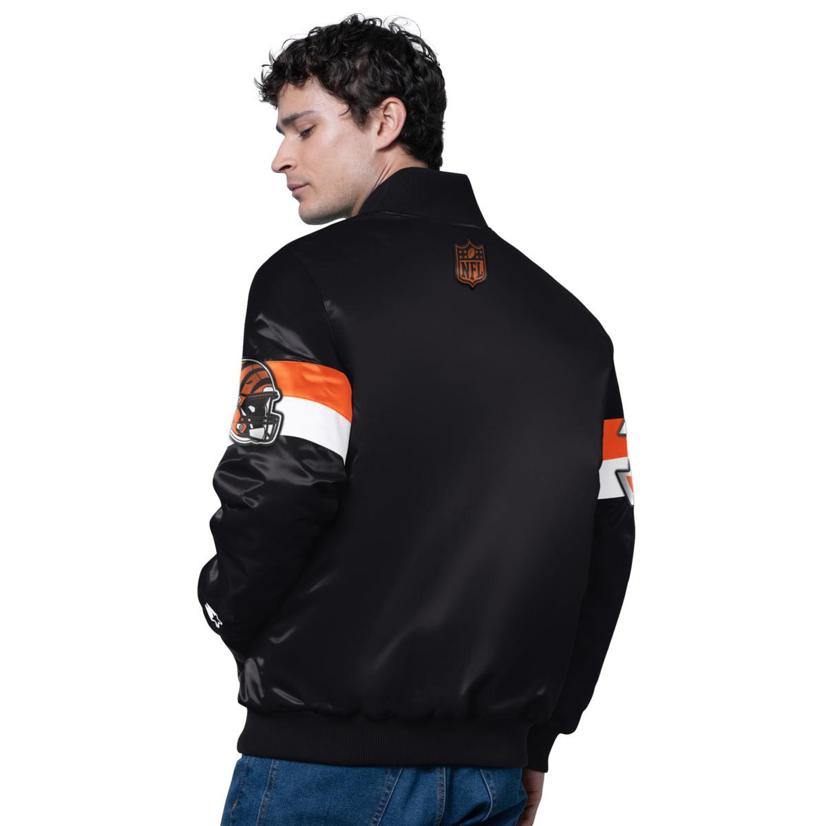 Officially Licensed NFL Starter Unisex Classic Satin Jacket by