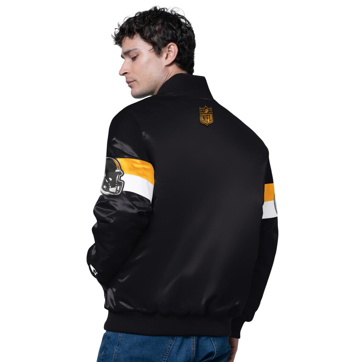 Officially Licensed NFL Starter Unisex Classic Satin Jacket by