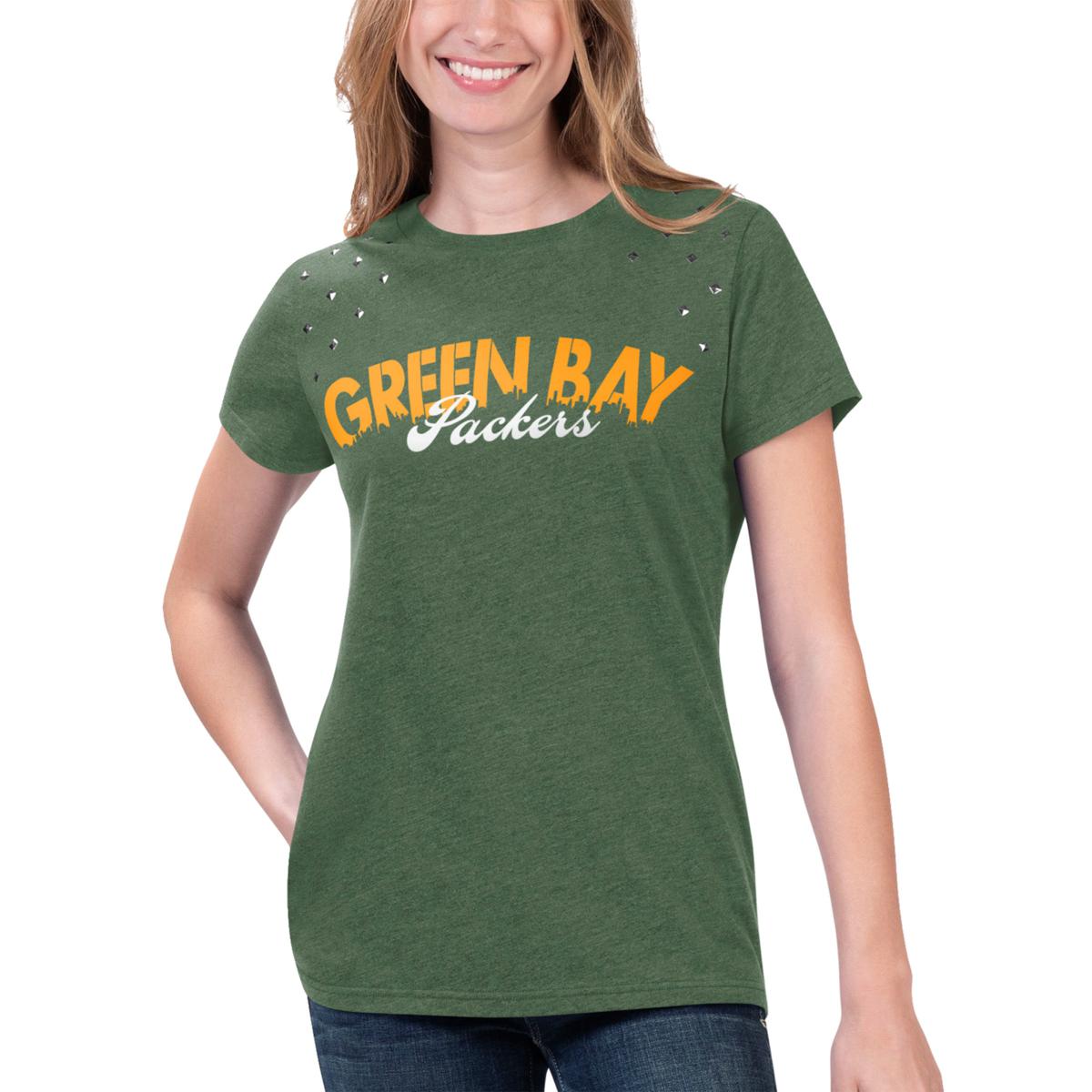 Men's Green Bay Packers Fanatics Branded Green Home Stretch Team T-Shirt