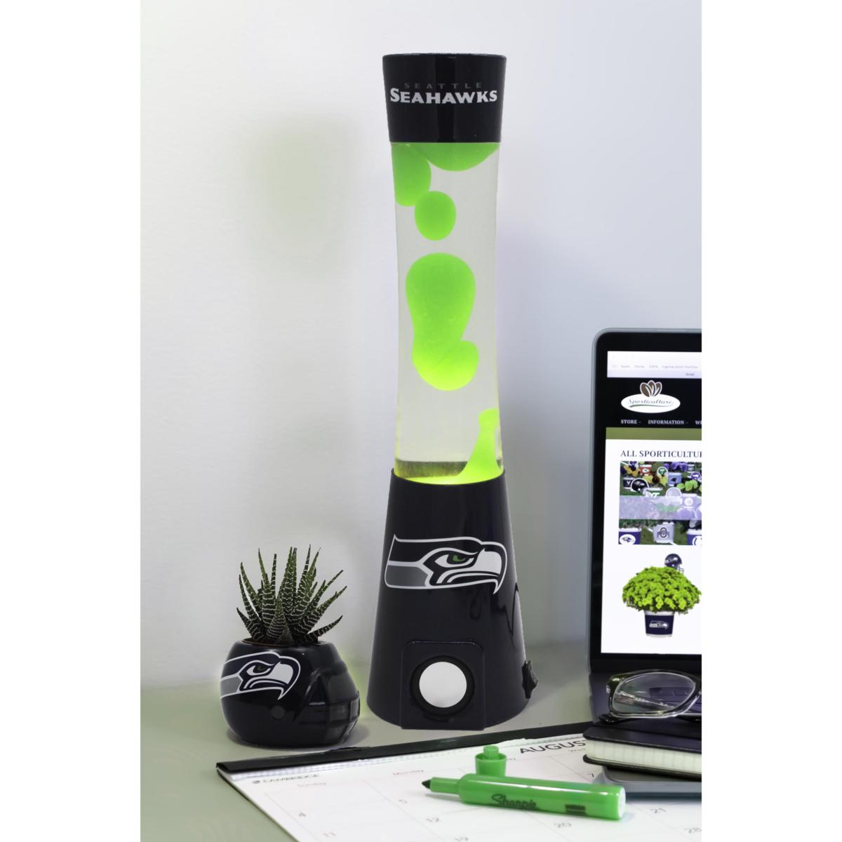 seattle seahawks lava lamp