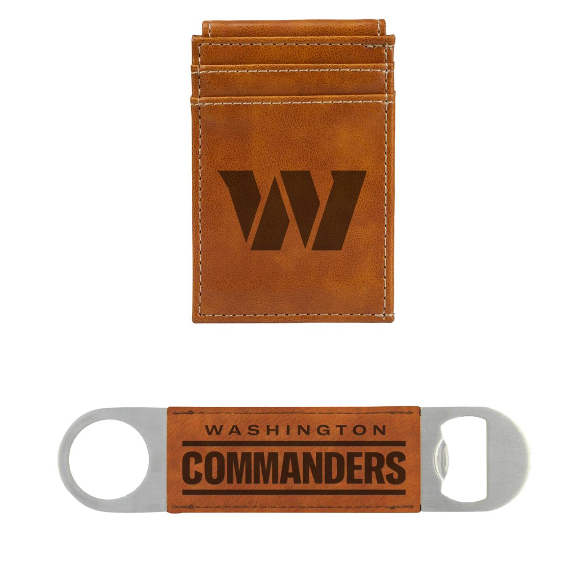 Officially Licensed NFL Wallet and Bar Blade Gift Set