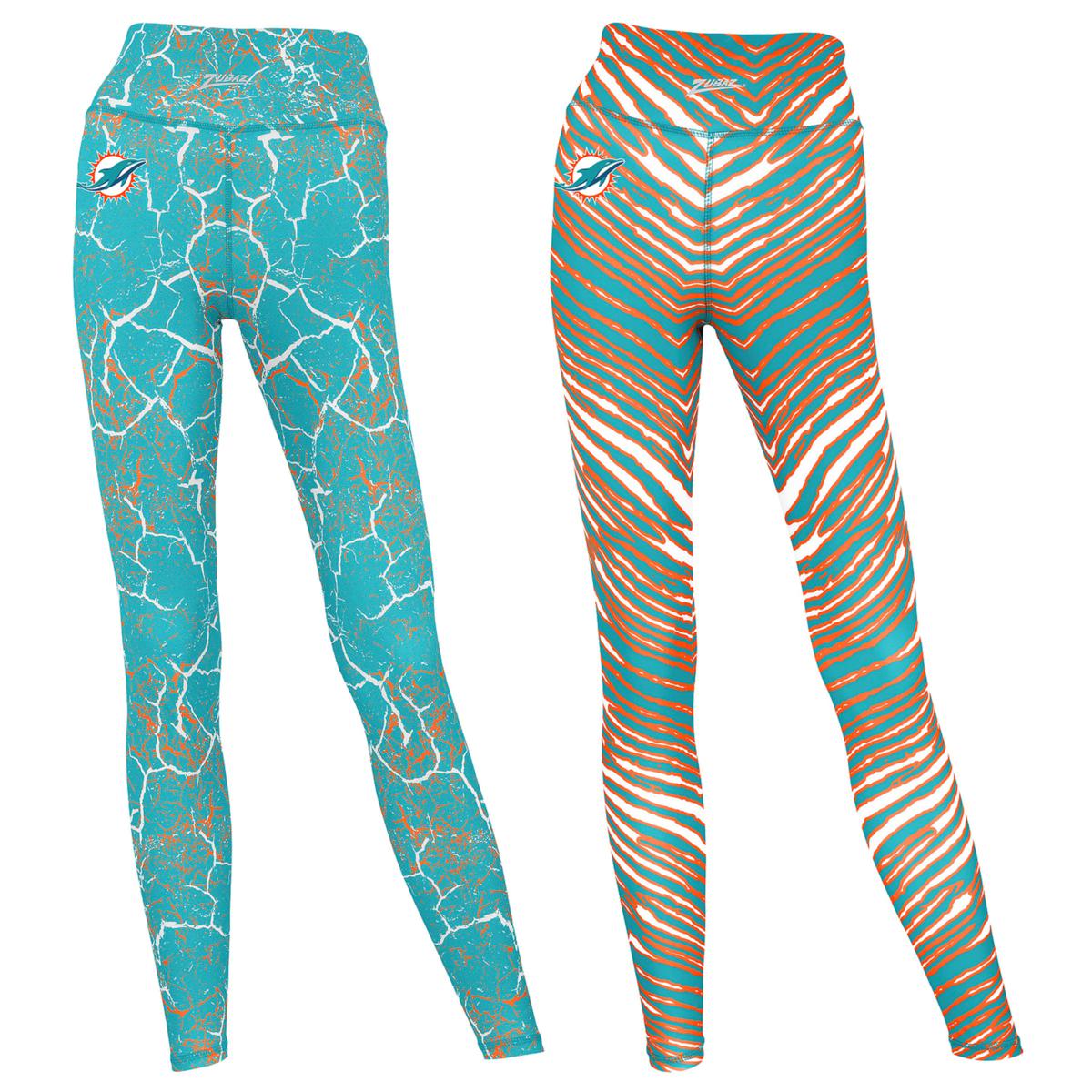 Officially Licensed NFL Women's 2-pack Printed Leggings by Zubaz