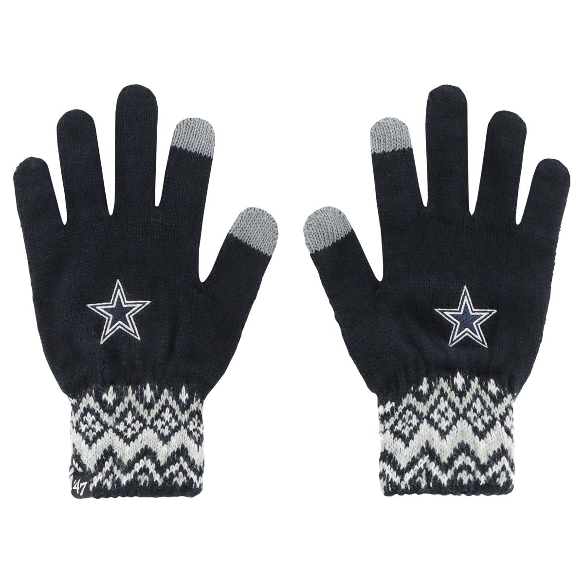 Dallas Cowboys Gray Knit Gloves