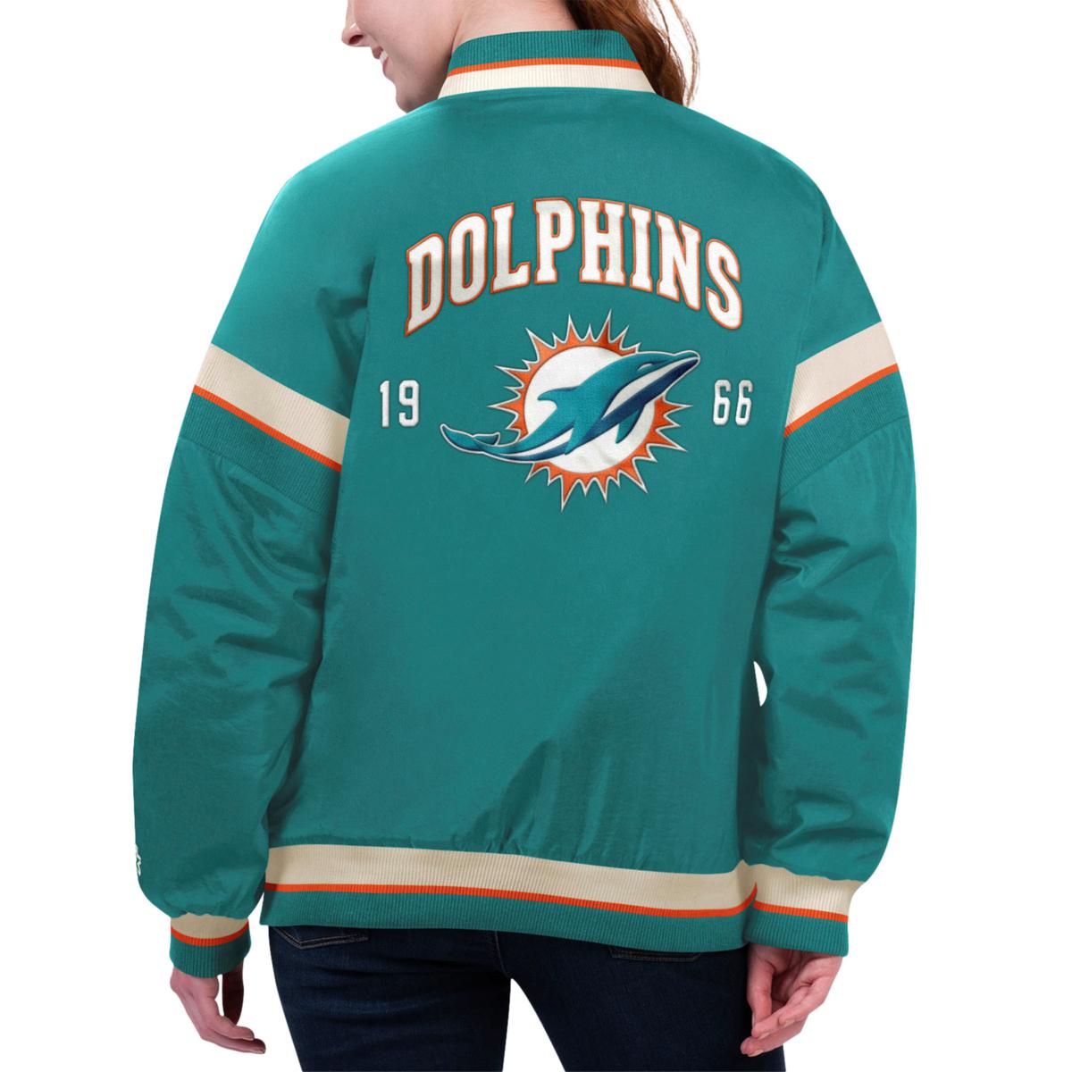 Maker of Jacket NFL Miami Dolphins Vintage Varsity