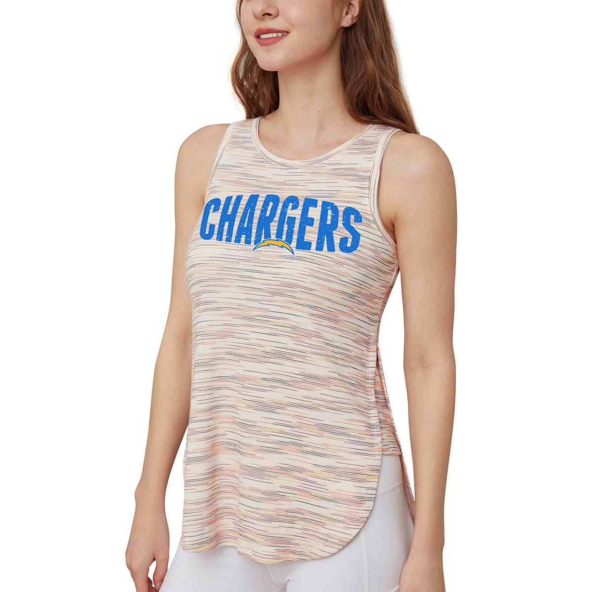 Los Angeles RAMS Ladies Tank Top - Distressed Team logo RAMS Tank Top by  G-III