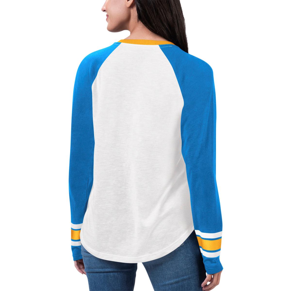 New Era Los Angeles Chargers Girls Shirt Long Sleeve Spirit Jersey Tee