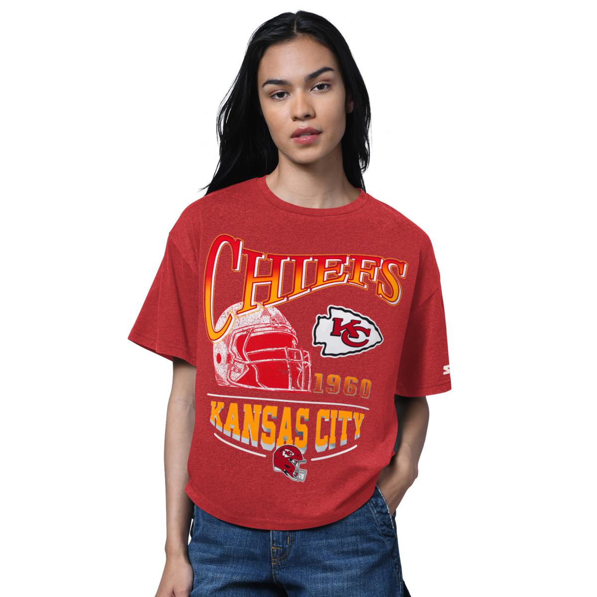 Officially Licensed NFL Women's Vintage Oversized Tee by Glll