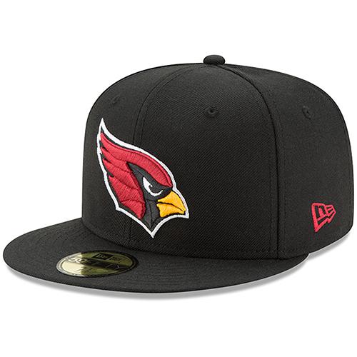 New Era 9FIFTY Arizona Cardinals Snapback Hat - Heather Grey, Black, White