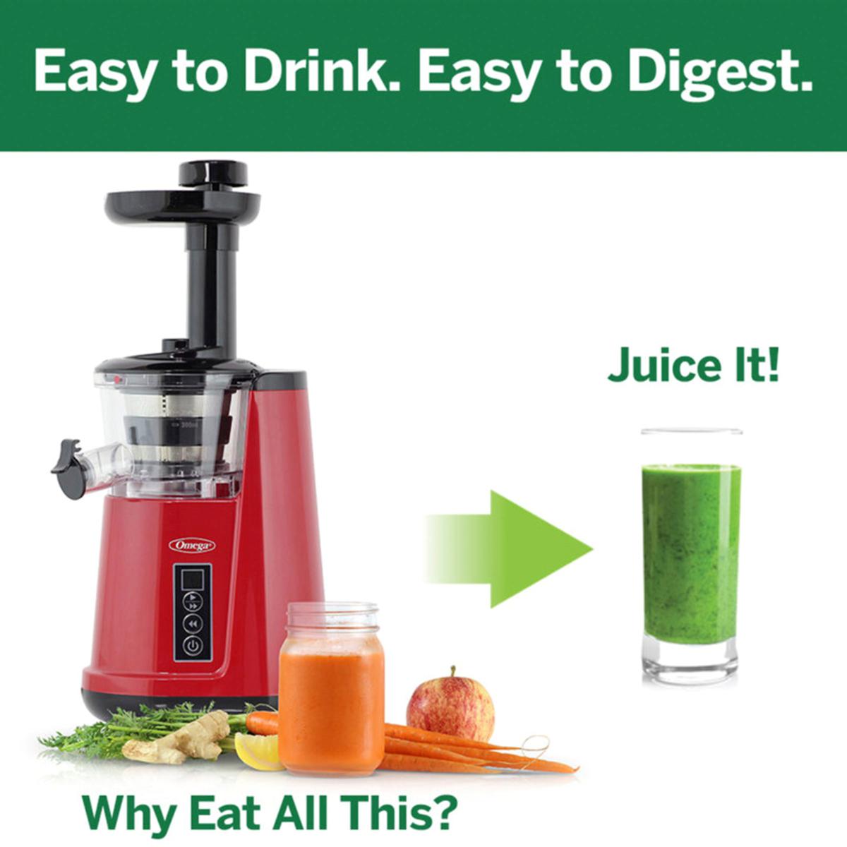 Omega Cold Press Vertical Juicer 22346207 HSN