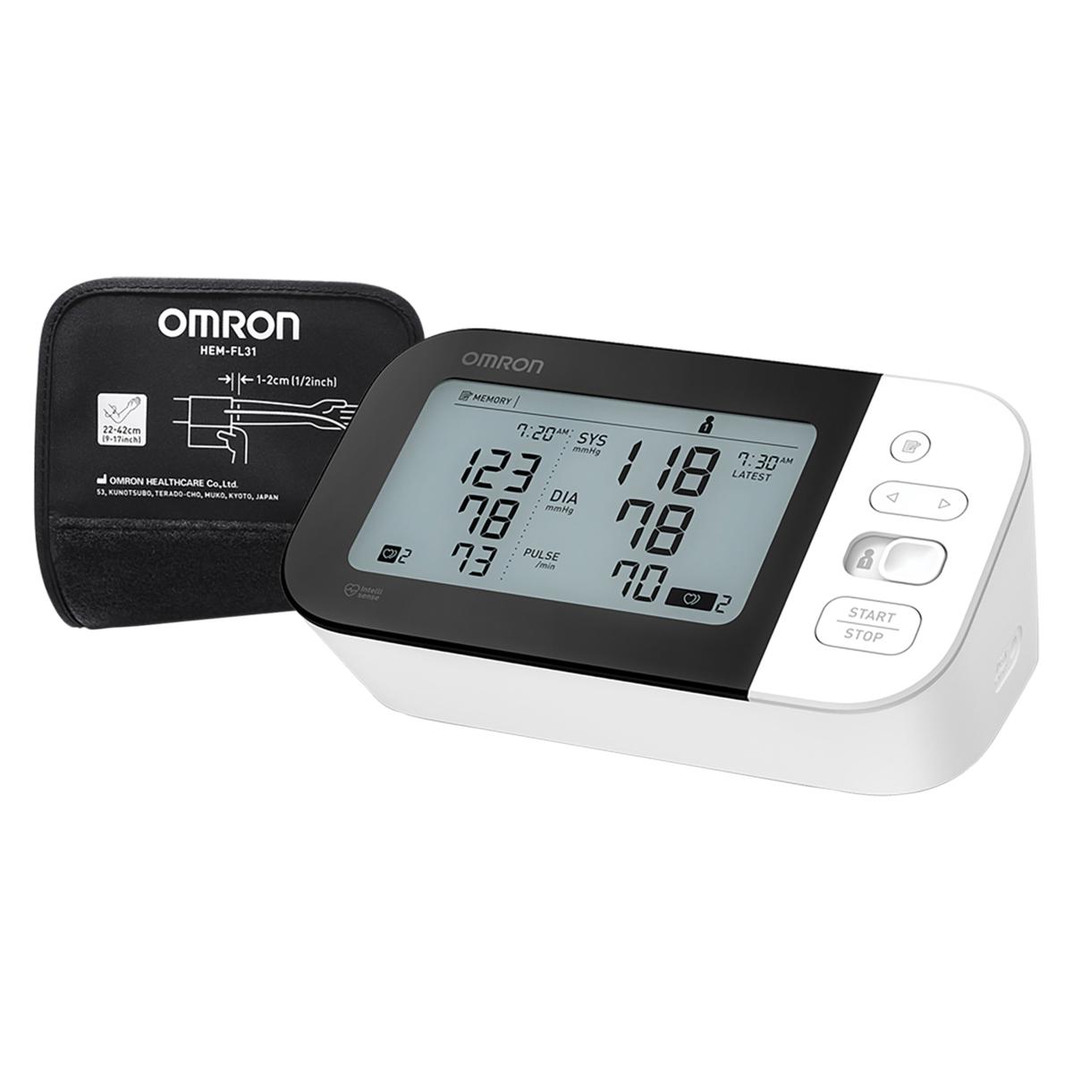 Omron 7 Series Wireless Wrist Home Blood Pressure Monitor BP6350 ...