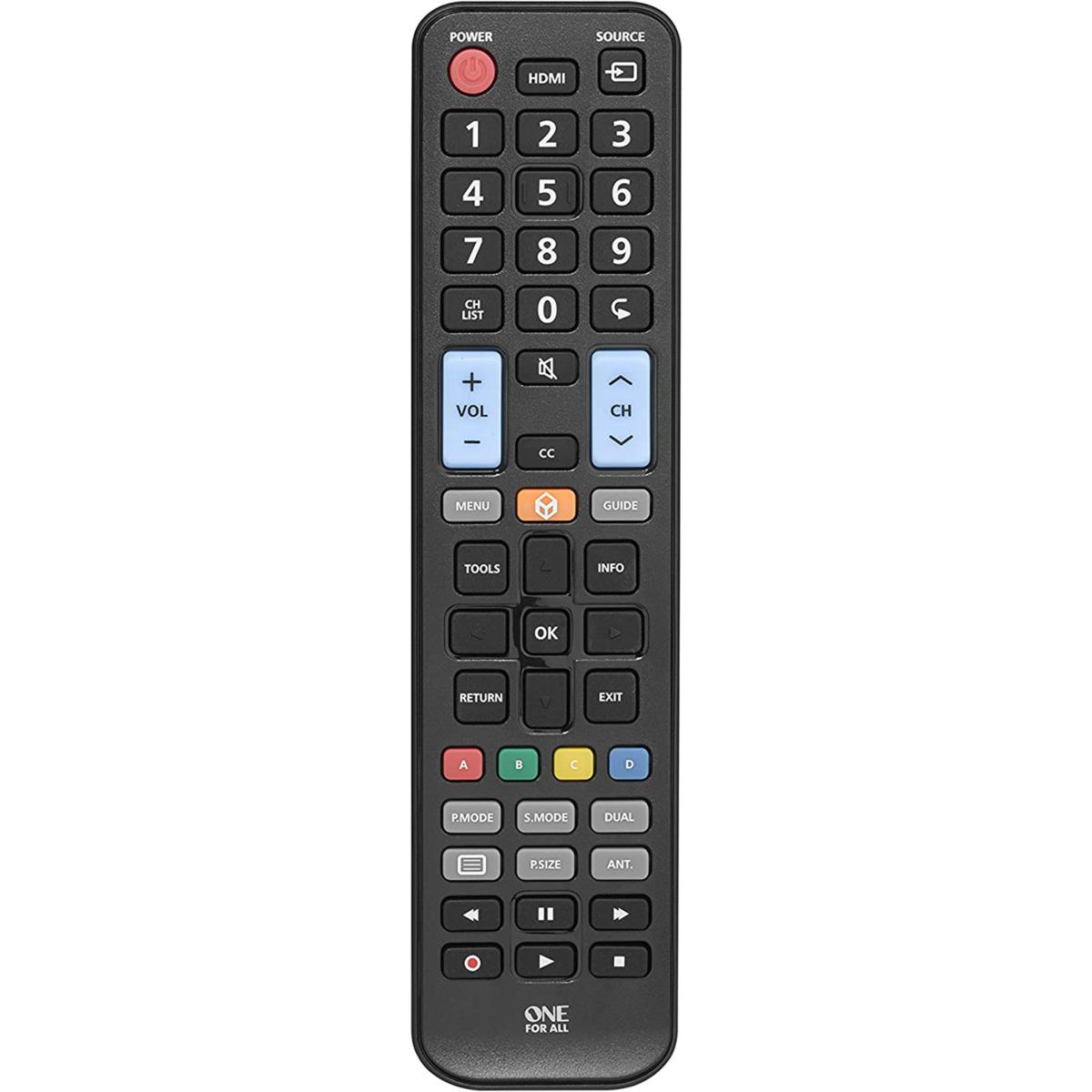 One For All Samsung TV Replacement Remote - 23300296 | HSN