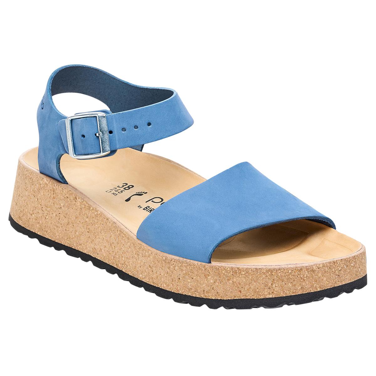 Papillio by Birkenstock Glenda Nubuck Leather Platform Sandal ...